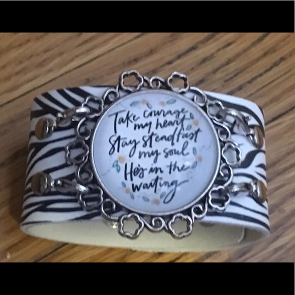 Plunder Design Jewelry - Plunder Zebra Cuff, Removable Pendant